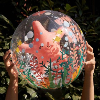 Legami Starfish Inflatable Beach Ball 40 cm BBS0002 8053610784602