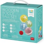 Legami Ξύλινο σετ Μπάλες Wooden Bocce Ball Set, Περιλαμβάνεται Θήκη BOC0001 8053610784510