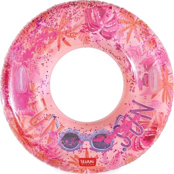 Legami Tropical Παιδική Φουσκωτή Σαμπρέλα Θαλάσσης με Χειρολαβές σε Ροζ Χρώμα SWIM0012 8053610784640