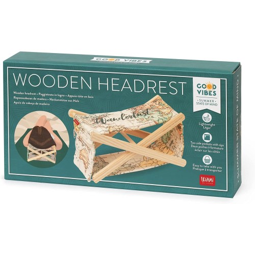 Legami Wooden Headrest 25.5x17 cm WHR0001 8054117629076