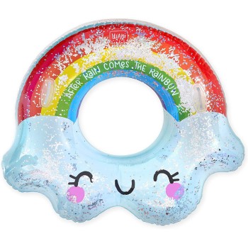 Legami Leg Maxi Pool Ring - Rainbow SWIM0011 8053610784633