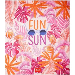Legami Πετσέτα Παραλίας Maxi Beach Towel - Tropical, Περιλαμβάνεται Θήκη 175x200 cm BTM0004 8053610783810