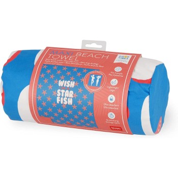 Legami Maxi Beach Towel for 2 Case Included Compact and Lightweight Pool 175x200  BTM0005 8053610783827