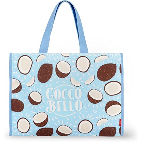 Legami Cocco Bello Τσάντα Θαλάσσης Σε Γαλάζιο Χρώμα Beach Bag Woman, One Size BEAC0001 8053610784619