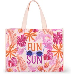 Legami Leg Cotton Beach Bag - Tropical BEAC0002 8053610784626