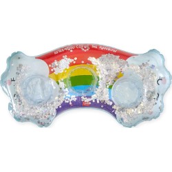 Legami Floating Drink Holder, For Swimming Pool, 3 Spaces To Place Glasses IDH0001 8053610784756