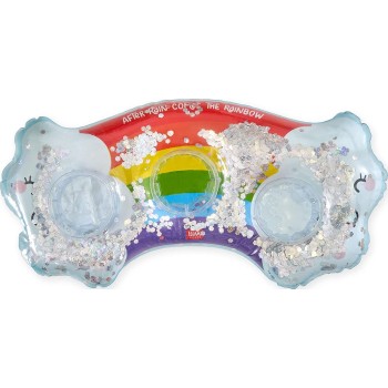 Legami Floating Drink Holder, For Swimming Pool, 3 Spaces To Place Glasses IDH0001 8053610784756