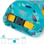 Legami Waterproof Bag, Airtight Closure, Removable And Adjustable Strap DBA0005 8053610784732
