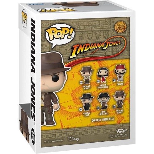 Funko Pop! Movies Indiana Jones Raiders of the Lost Ark - Indiana Jones (with Jacket) 1355 59259 889698592598