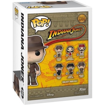 Funko Pop! Movies Indiana Jones Raiders of the Lost Ark - Indiana Jones (with Jacket) 1355 59259 889698592598