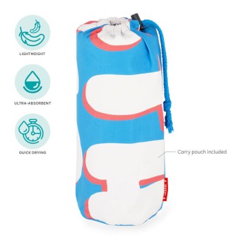 Legami Leg Beach Towel - Starfish BT0022 8053610783797