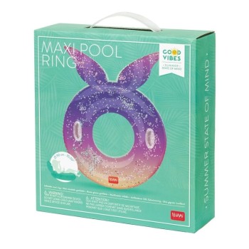 Legami Leg Maxi Pool Ring - Rabbit SWIM0010 8054117628581