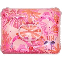 Legami Inflatable Cushion for the Sea Swimming Pool Camping Comfortable and Ultralight Tropical IP0004 8053610784664