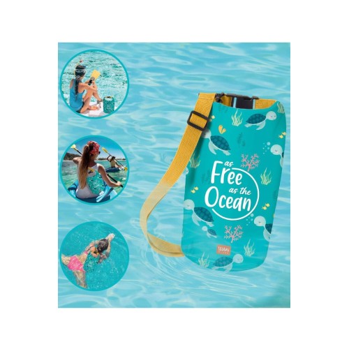 Legami Leg Dry Bag 10 L - Sea Turtle DBA0006 8053610784749