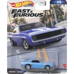 Mattel Hot Wheels Συλλεκτικά Αυτοκινητάκια Fast and Furious 69 Chevrolet Camaro HNW46 / HKD24 194735101030