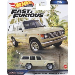 Mattel Hot Wheels Συλλεκτικά Αυτοκινητάκια Fast and Furious Toyota Land Cruiser J60 HNW46 / HNW53 194735151264
