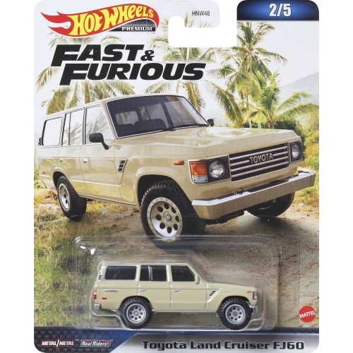 Mattel Hot Wheels Συλλεκτικά Αυτοκινητάκια Fast and Furious Toyota Land Cruiser J60 HNW46 / HNW53 194735151264
