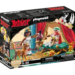 Playmobil Asterix Caesar and Cleopatra 71270 4008789712707