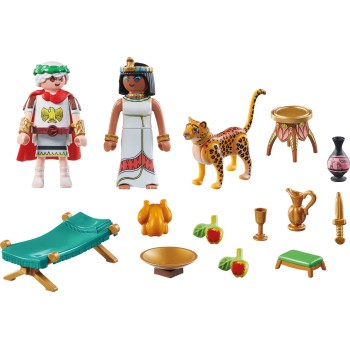 Playmobil Asterix Caesar and Cleopatra 71270 4008789712707