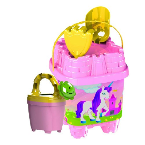 martin toys Unicorn Castle Bucket 20cm 5pcs DS-1665 5310329009277