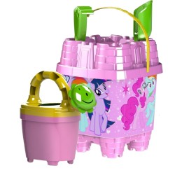 martin toys Bucket My Little Pony Castle 20cm ΗS-LΡ-1029 8420639991265