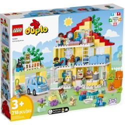 LEGO Duplo 3 Σε1 Το Σπίτι Της Οικογένειας 10994 5702017417776