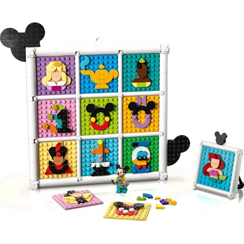 LEGO Disney 100 Years Of Disney Animation Icons 43221 5702017424897