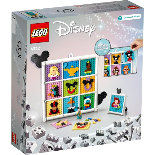 LEGO Disney 100 Years Of Disney Animation Icons 43221 5702017424897