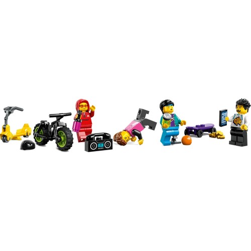 LEGO City Πάρκο Σκέιτ Στον Δρόμο 60364 5702017415642