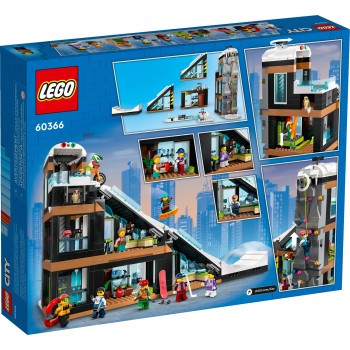 LEGO City Ski And Climbing Center 60366 5702017415666