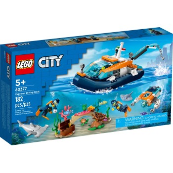 LEGO City Explorer Diving Boat 60377 5702017416373