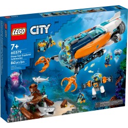 LEGO City Εξερευνητικό Υποβρύχιο Μεγάλου Βάθους 60379 5702017416397