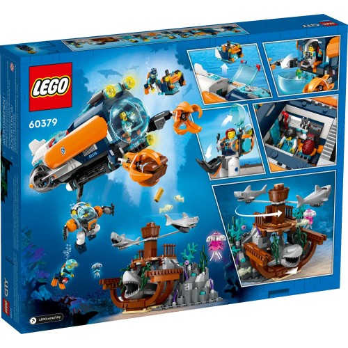 LEGO City Εξερευνητικό Υποβρύχιο Μεγάλου Βάθους 60379 5702017416397