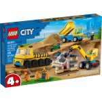 LEGO City Construction Trucks And Wrecking Ball Crane 60391 5702017416465