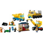 LEGO City Construction Trucks And Wrecking Ball Crane 60391 5702017416465