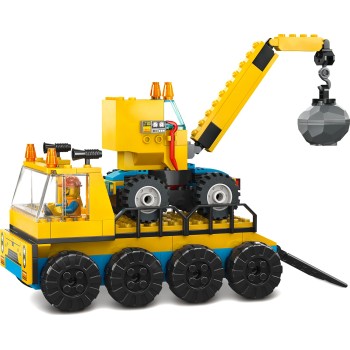 LEGO City Construction Trucks And Wrecking Ball Crane 60391 5702017416465