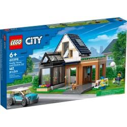 LEGO City Μονοκατοικία Και Ηλεκτρικό Αυτοκίνητο 60398 5702017462363