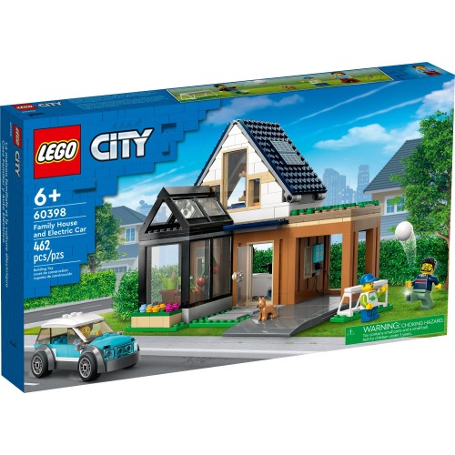 LEGO City Μονοκατοικία Και Ηλεκτρικό Αυτοκίνητο 60398 5702017462363