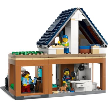 LEGO City Μονοκατοικία Και Ηλεκτρικό Αυτοκίνητο 60398 5702017462363