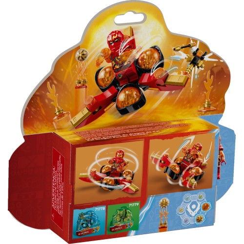 LEGO Ninjago Kais Dragon Power Spinjitzu Flip 71777 5702017412863