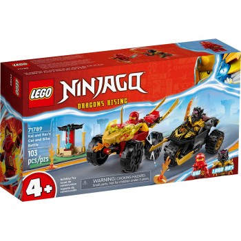LEGO Ninjago Μάχη Του Κάι Και Ρας Με Αυτοκίνητο Μηχανή 71789 5702017413044