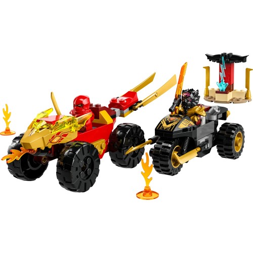 LEGO Ninjago Kai And Rass Car Bike Battle 71789 5702017413044