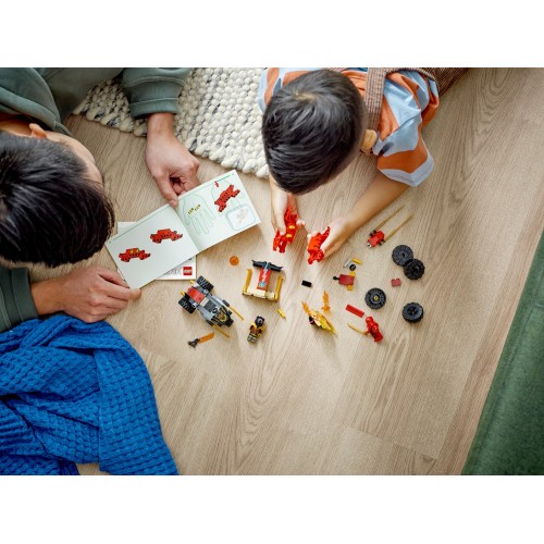 LEGO Ninjago Μάχη Του Κάι Και Ρας Με Αυτοκίνητο Μηχανή 71789 5702017413044