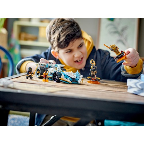 LEGO Ninjago Δυναμικό Σπιντζίτσου Αγωνιστικό Αυτοκίνητο Του Δράκου Ζέιν 71791 5702017413068