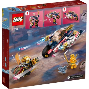 LEGO Ninjago Αγωνιστική Μηχανή Μεταμορφώσιμη Σε Εξωστολή Της Σόρα 71792 5702017413075