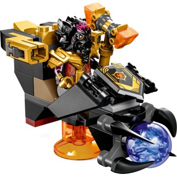 LEGO Ninjago Δράκος Λάβας Που Μεταμορφώνεται Σε Κύμα Φωτιάς 71793 5702017416540