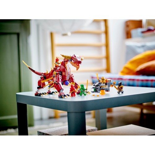 LEGO Ninjago Heatwave Transforming Lava Dragon 71793 5702017416540