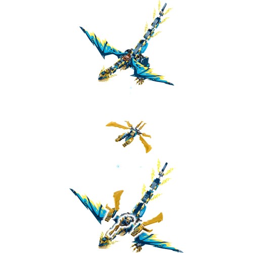 LEGO Ninjago Δράκος Στοιχείων Εναντίον Εξωστολής Αυτοκράτειρας 71796 5702017413105