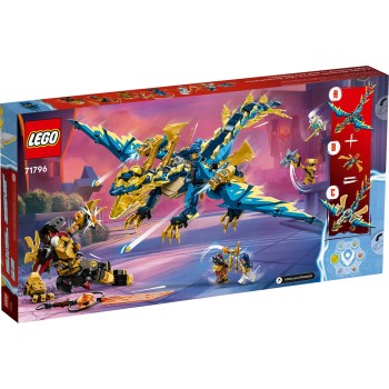 LEGO Ninjago Δράκος Στοιχείων Εναντίον Εξωστολής Αυτοκράτειρας 71796 5702017413105