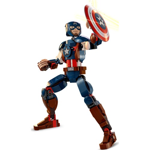 LEGO Marvel Super Heroes Φιγούρα Κατασκευής Κάπτεν Αμέρικα 76258 5702017419749